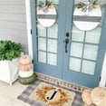 thumbnail image 5 of Fall Monogram Letter J Door Mat 30 X 17 Inch Family Last Name Initial Welcome Doormat Indoor Outdoor Entrance Floor Rug Non Slip Fall Autumn Thanksgiving Decor Rubber Mats, 5 of 5