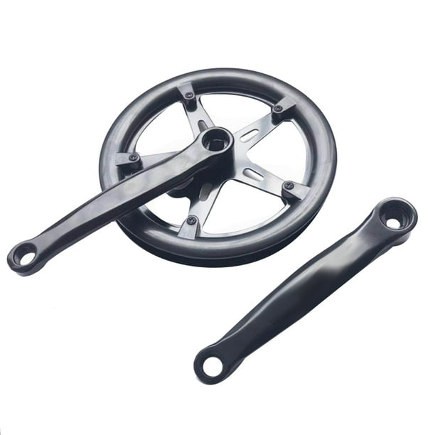 électrique Manivelle De Vélo 170 Mm En Alliage D'aluminium Pour Gaucher, Pédalier à Vitesse Unique Pour Manivelle Pour Vélo