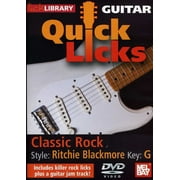 Quick Licks for Guitar: Style: Ritchie Blackmore (DVD), Hal Leonard (Generic, Special Interests