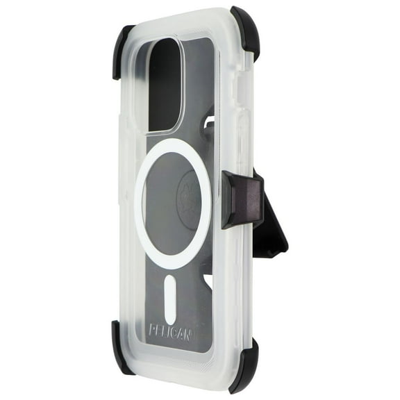 Pre-Owned Pelican Voyager Magnetic Case for MagSafe for iPhone 14 Pro - Clear/White