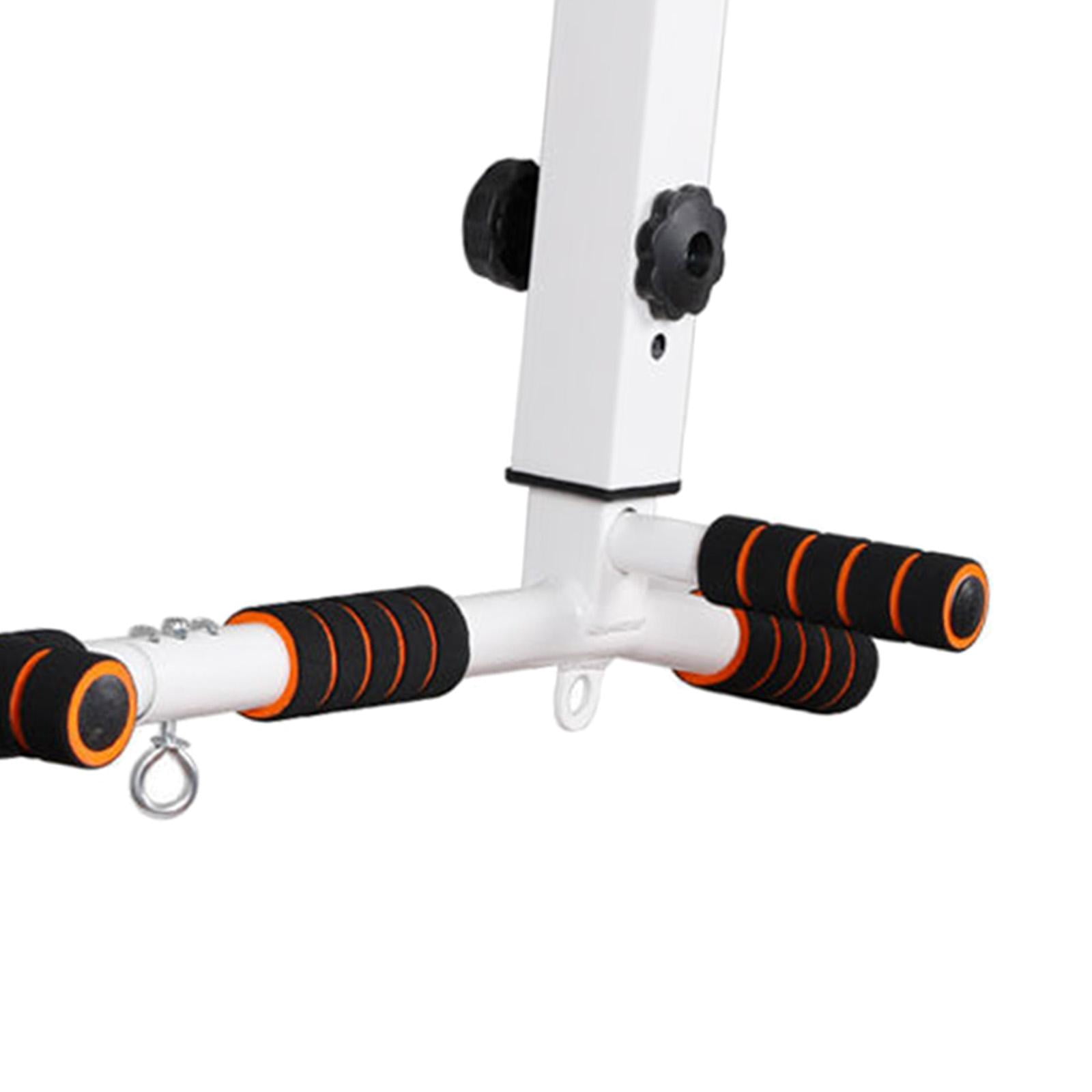 DimyFew Pull up Bar Wall Mounted Chin up Bar Easy to Install Portable Adjustable for Gym White Top Mount