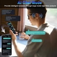 thumbnail image 4 of Gafas inteligentes XOOMEER Ai Translation con Bluetooth 164+ Language, 4 of 7