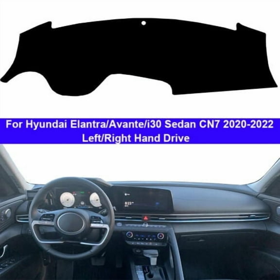 Car Dashboard Cover Dash Mat for Hyundai Elantra Avante i30 Sedan CN7 2020-2022