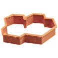 thumbnail image 2 of Tefillin Cookie Cutter, Firm Plastic - 3 Inch x 2 Inch x 0.75 Inch High, 2 of 5