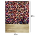 thumbnail image 2 of ABPHOTO Polyester 5x7ft Photography Backdrops Background Wedding Floral Flower Wall Rose Studio Newborn Baby, 2 of 3