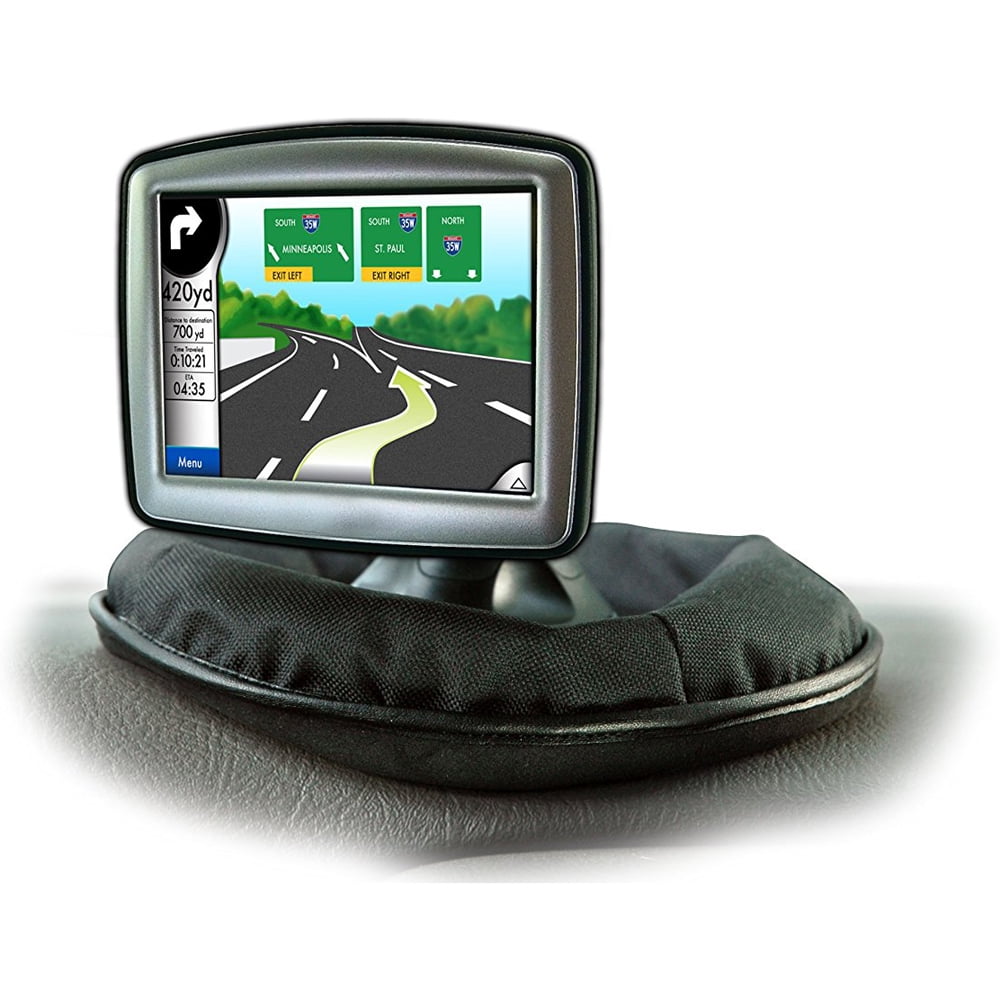 DecoGear GPS Dashboard Mount for TomTom, Magellan and Other Portable GPS Navigators - Weighted Dash Mount - Walmart.com
