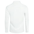 thumbnail image 4 of sogami Mens Long Sleeve Stretch Dress Shirt Wrinkle-Free Button Down Shirts, 4 of 7