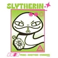 thumbnail image 2 of Girls Harry Potter Slytherin Snake Stats T Shirt, 2 of 4