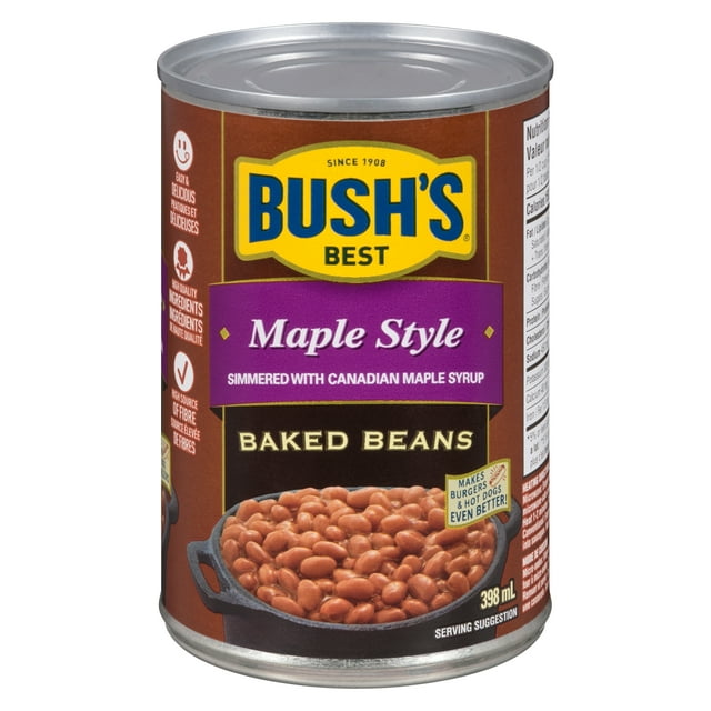 BUSH'S® Bush's Best Maple Style Baked Beans Can