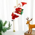 thumbnail image 4 of Zatoumnr Electric Climbing Ladder Santa Claus Figurine, Ornament Gifts for a Musical Christmas Display Christmas Holiday Gifts Decorations Party Holiday Supplies, 4 of 9