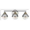 thumbnail image 2 of 5173PN Hinkley Lighting Fletcher - 3 Light Bath Vanity-Polished Nickel Finish, 2 of 10