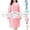 Mint Green, variant on Robes for Women Soft Towel Tie Front Bathrobes Long Sleeve Fall Winter Warm Sleepwear with Bow Pockets(Mint Green,One Size)