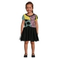 thumbnail image 2 of Nightmare Before Christmas Toddler Girl Sally Cosplay Sweater Dress, Sizes 12M-5T, 2 of 11