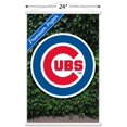 thumbnail image 2 of MLB Chicago Cubs - Logo 16 Wall Poster with Wooden Magnetic Frame, 22.375" x 34", 2 of 3