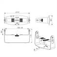 thumbnail image 5 of Desktop Projector Stand with 360 Degree Rotateing Mount Adjustable for Home and Offices Projector Holder White, 5 of 5