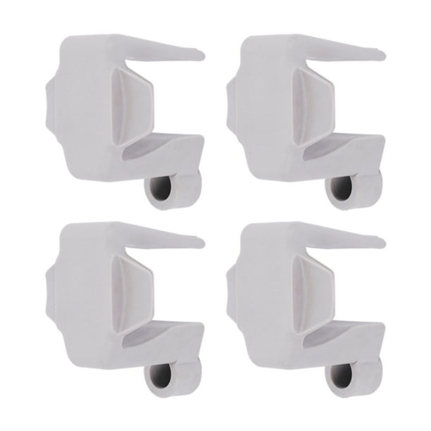 Clips para guardabarros de barco,Clips para guardabarros de barco para el tensor de la cornamusa del pontón,Clips de parachoques para embarcaciones para cuerdas de de 3/8" de Gris
