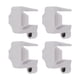 thumbnail image 1 of Clips para guardabarros de barco,Clips para guardabarros de barco para el tensor de la cornamusa del pontón,Clips de parachoques para embarcaciones para cuerdas de de 3/8" de Gris, 1 of 8