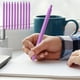 thumbnail image 5 of Bolígrafos de gel | Paquete de 10 Grandes Capacidad de Escritura Suave Secado Rápido Colores Surtidos | Punta Fina de 0.5mm | Agarre cómodo | Tinta brillante | 1ml por pluma | 14,7 cm de, 5 of 6