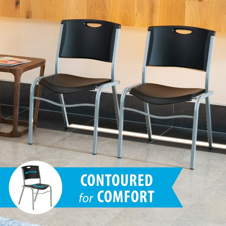 椅子 EQI-42 Stacking chair KI® Strive® Stack Chairs with Glides