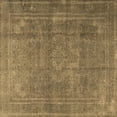 thumbnail image 1 of Ahgly Company Indoor Square Persian Brown Traditional Area Rugs, 5' Square, 1 of 4