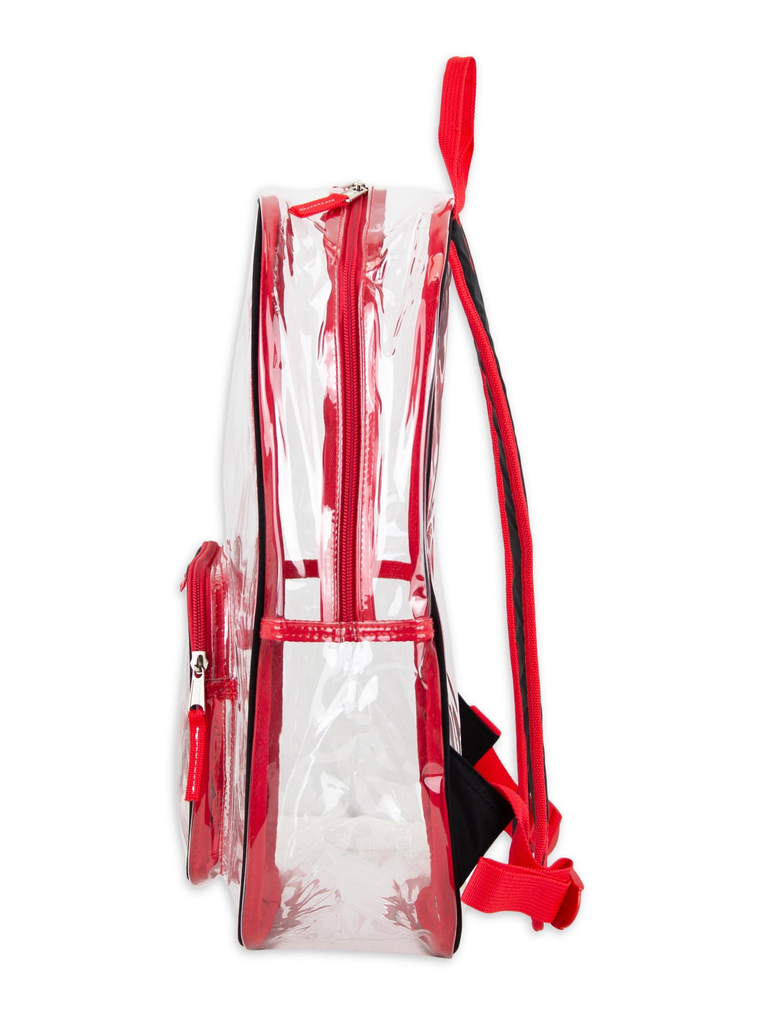 Eastsport Spark Clear Backpack, Red/Black