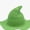 MZ1467 Thin Style-Bean Green, variant on Stretch Knit Pointed Witch Hat, Foldable Wide Brim Wizard Hat for Halloween Cosplay Party-MZ1467 Thin Style-Khaki