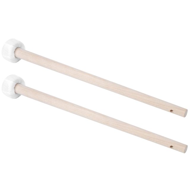 Sonew Gong Hammer,Gong Accessory,2PCS Maple Wood Small Gong Hammer Gong Mallet Percussion Musical Instrument Accessory