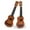 Brown-1A-home supplies, variant on ABPWLY Toys 14 Inch Kids Ukulele Beginner Musical Instrument with 4 Strings Pick Songbook for Children Children Educational Toy Gift Outdoor Games