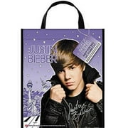 justin bieber deluxe favor bag, 13 x 11