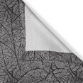 thumbnail image 4 of Ambesonne Abstract Valance Pack of 2, Leaves Ornate Flora, 54"X18", Black White, 4 of 5