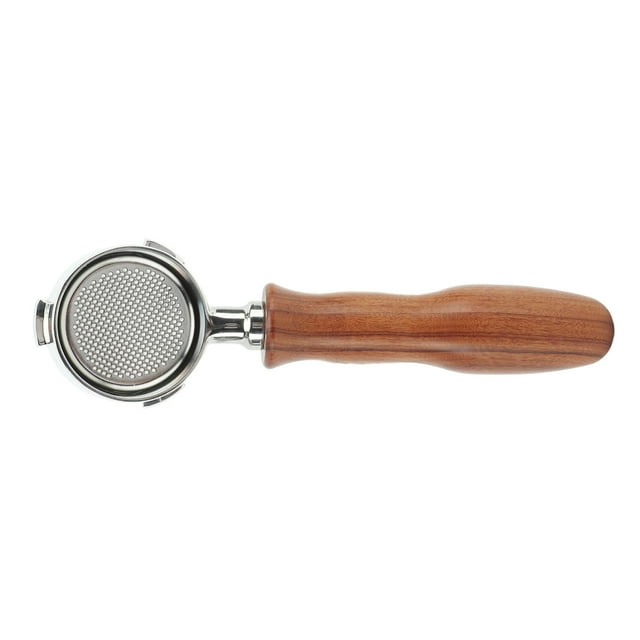 Porte-Filtre Sans Fond avec Panier-Filtre, 51mm - Acier Inoxydable, Extraction Facile, 304, Détachable - Compatible avec et Plus