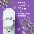 thumbnail image 5 of Febreze Plug In Air Freshener, Odor-Fighting Scented Oil Refill, Mediterranean Lavender, 2 Refills, 5 of 13
