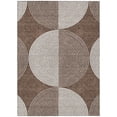 thumbnail image 2 of Addison Rugs Chantille Indoor/Outdoor Transitional Geometric Beige Machine Washable Rectangle Rug, 5' x 7'6", 2 of 8