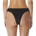 thumbnail image 2 of Freya Womens Jewel Cove Brazilian Brief, M, Black, 2 of 4