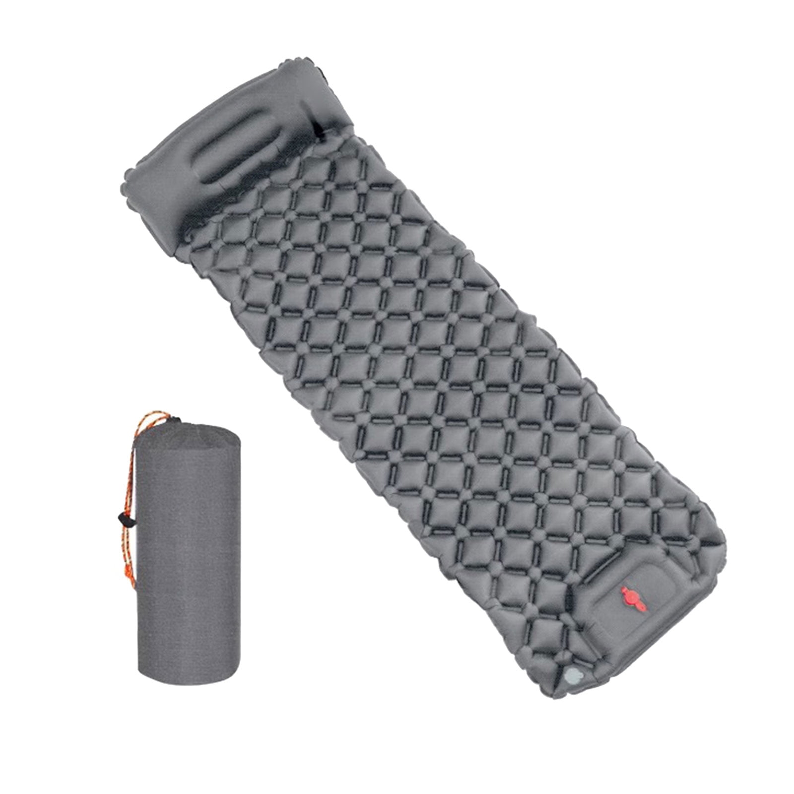 Outdoor Inflatable Sleep Pad with Pillows, Compact Travel Mat & Air Cushions for Camping, Beach, Hiking