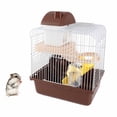 thumbnail image 5 of Hamster Cage, Hamster  2 Tier Large Space Easy To Install  for Small Pet Blue,Pink,Brown, 5 of 5