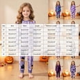 thumbnail image 3 of Gerichy Halloween Pajamas Little Boy Girls Crew Neck Cute Print Pajama Sets Long Sleeve Lovely Sleepwear 2 Piece Pjs Multiple Cartoon Jammies Pajama 2T-9T, 3 of 7