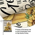 thumbnail image 2 of With God All Things Are Possible Small Decorative Garden Flag, Religious Christian Cross Sunflower Spring Summer Yard Lawn Outside Decor, Farmhouse Fall Plaid Outdoor Home Decoration 12.5 x 18, 2 of 5