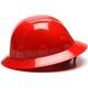 thumbnail image 3 of Casco de seguridad Pyramex serie SL con ala completa y ajuste de matraca de 4 puntos, rojo, 3 of 5