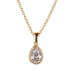 thumbnail image 1 of Collar para Mujer con Baño de Oro 14k LuckyLy, Cadena con Dije de Zirconia Cúbica, Modelo Dory Verde blanco UNITALLA, 1 of 6
