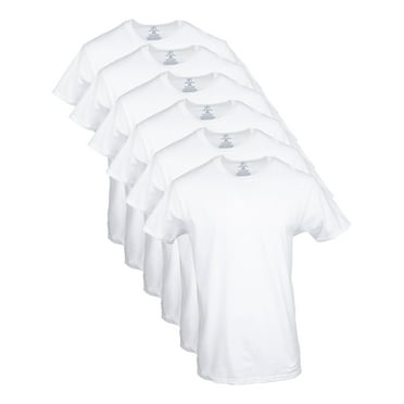 George Men's Crew T-Shirts, 6-Pack