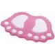 thumbnail image 3 of Bonitas alfombrillas para los pies, suave alfombra de microfibra para el baño, antideslizante, bonita alfombra grande, absorbente, para dormitorio, cocina, 3 of 8