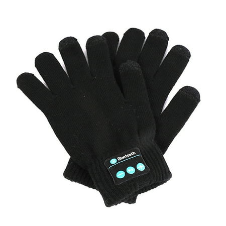 

Waroomhouse Bluetooth-compatible Gloves with Clear Sound Quality Bluetooth-compatible Winter Gloves for Music Calls Touch Screen Clear Sound Cycling Work Women s