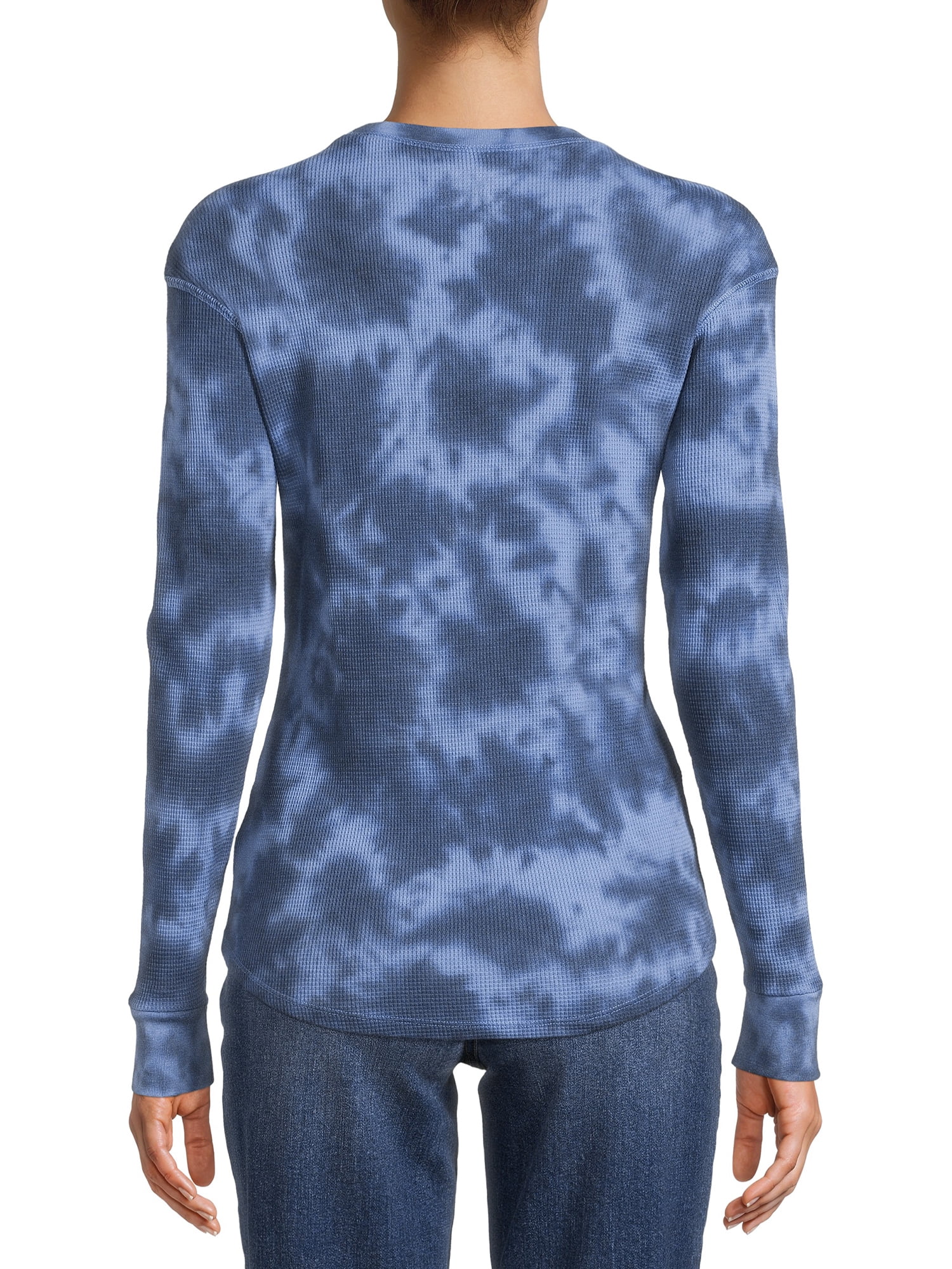Time and Tru Women's Thermal Top with Long Sleeves