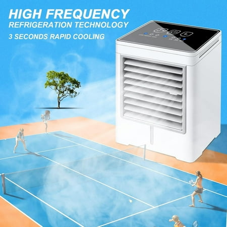 

XIAOGZHP llor to a cool and crisp environment with this powerful and efficient portable air cooler - Stay chill and beat the summer heat with ease - Perfect for creating a soothing oasis