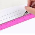 thumbnail image 4 of Under $5 12 Inch Color Clear Ruler, Dual Scale Plastic Transparent Straight Ruler, Math Geometry Measuring Tools with Inch And Centimeter, Office Supplies, Back to Classroom Must Haves, 4 of 5