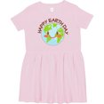 thumbnail image 3 of Inktastic Happy Earth Day Girls Toddler Dress, 3 of 5