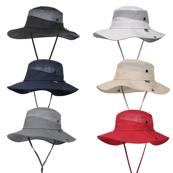 Cheers.US Sun Hat for Men/Women Summer Boonie Hat for Fishing Hiking Garden Beach