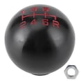 thumbnail image 2 of Perilla de Palanca de Cambios de Coche, Palanca Deportiva, Interior de Accesorio de Balonmano, Repuestro para piezas 06-15, metal negro, 5 y 6 velocidades, 2 of 7