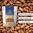 thumbnail image 4 of Almendras Enteras 1kg | PREMIER | Frutos Secos 100% Natural GRUPO PREMIER ALmendras enteras tostadas, 4 of 7
